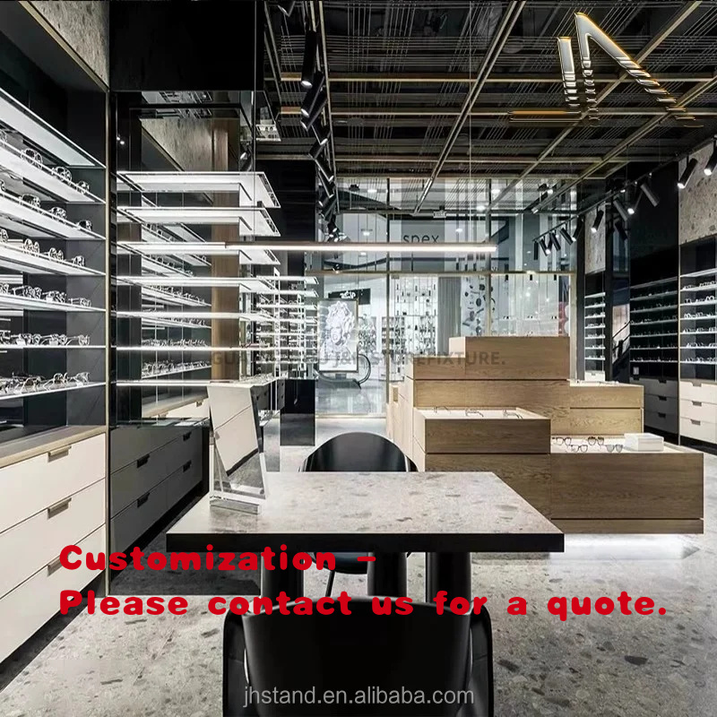Interior Designer - 맞춤형 안경점 안경 진열대 인테리어 디자인