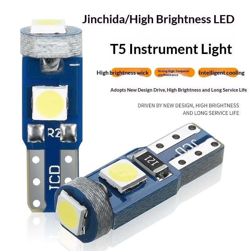 10Pcs T5 Led 전구 Canbus W3W 74  - Interior Design Icon 리뷰 및 가격