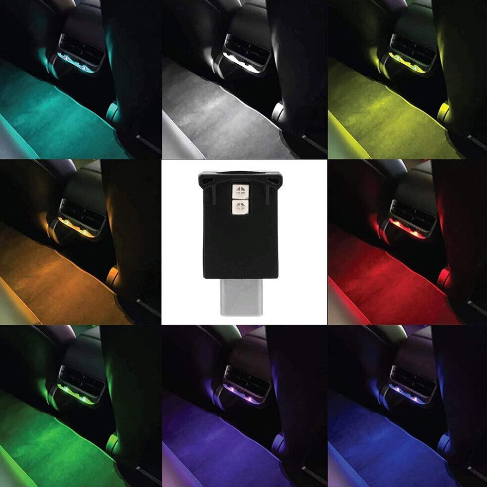 1pcs 유형 C Led 주변 조명 8 색 RGB 동적 - Interior Design Icon 리뷰 및 가격