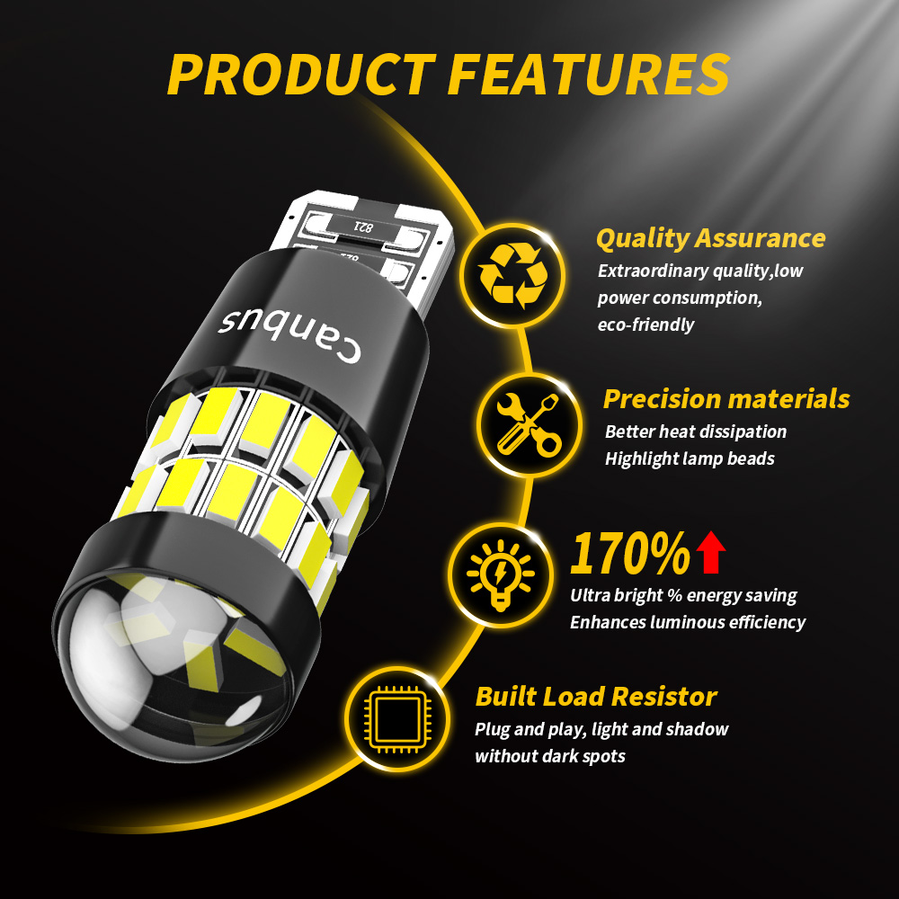 DXZ 2PCS W5W T10 LED 전구 렌즈 30S - Interior Design Icon 리뷰 및 가격