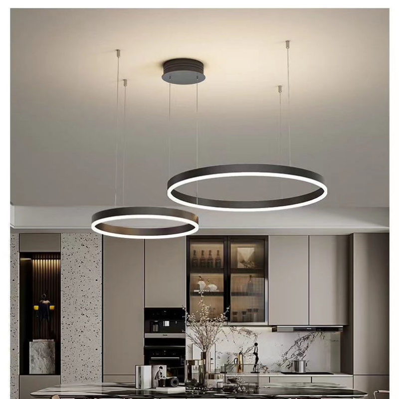 북유럽 현대 LED 펜던트 조명 원형 조명 인테리어 디 - Interior Design Online Free 리뷰 및 가격