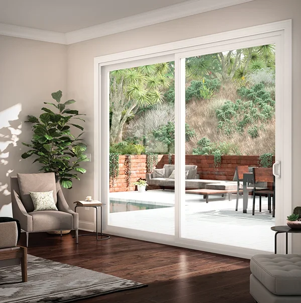 현대적인 화이트 PVC 프레임 유리 슬라이딩 도어 (외 - Interior Design Organic Modern 리뷰 및 가격