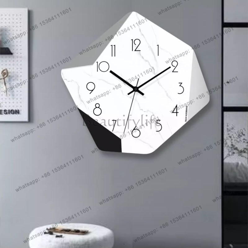 크리 에이 티브 북유럽 시계 벽 패션 미적 디자인 거실 - Interior Design Organic Modern 리뷰 및 가격