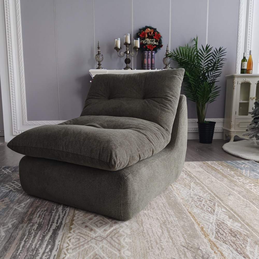 핫 세일 맞춤형 그레이 레이지 소파 체어 모던 디자인  - Interior Design Organic Modern 리뷰 및 가격