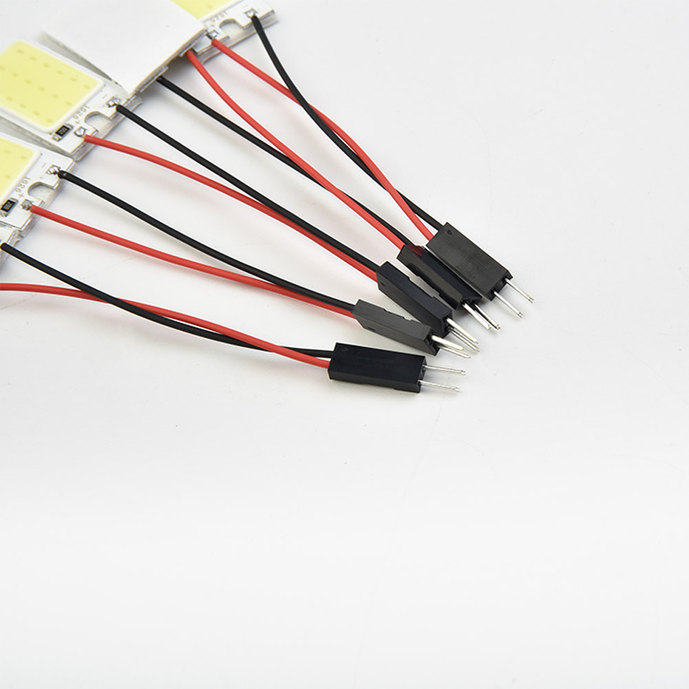 5pcs 화이트 COB 18 LED 칩 패널 자동차 인 - Interior Design Icon 리뷰 및 가격