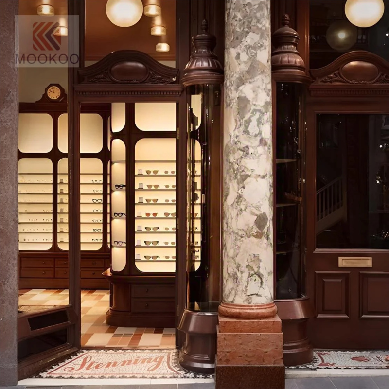 맞춤형 안경점 가구 안경 매장 인테리어 디자인 나무 안 - Interior Designer 리뷰 및 가격