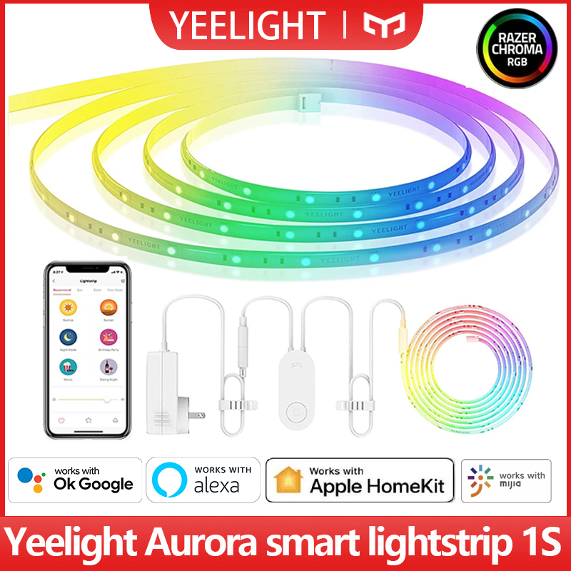 글로벌 버전 Yeelight LED 스마트 스트립 1S - Yeelight Light Lightstrip 리뷰 및 가격