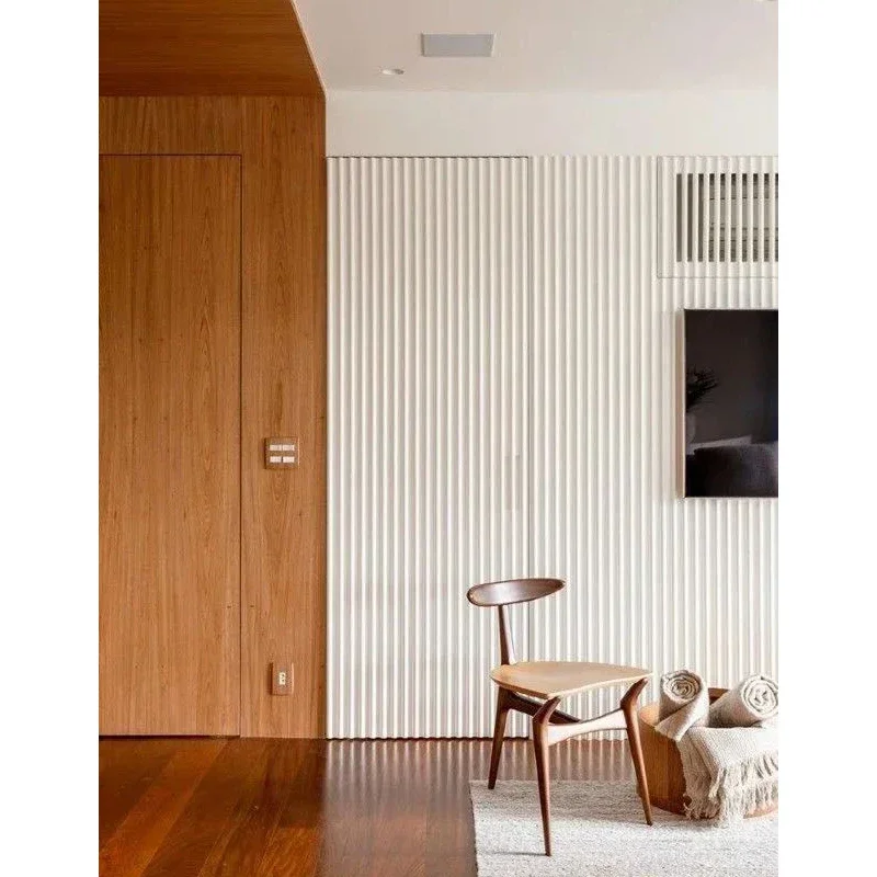 # 36인치 x 80 화이트 그릴 디자인 목재 히든 벽 - Interior Design Organic Modern 리뷰 및 가격