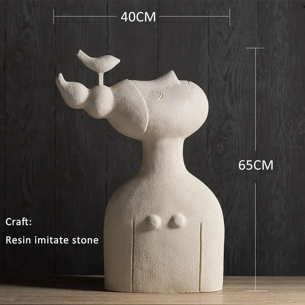 인기 폭발 오리지널 신상 디자인 새를 품은 소녀 레진  - Interior Design Organic Modern 리뷰 및 가격