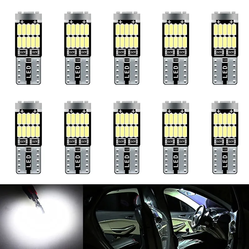10pcs T10 W5W 194 501 Led Canb - Interior Design Icon 리뷰 및 가격